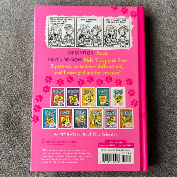 Dork Diaries #10 ~ Tales From a Not-So-Perfect Pet Sitter ~ Hardcover ~ New! - Picture 2 of 5